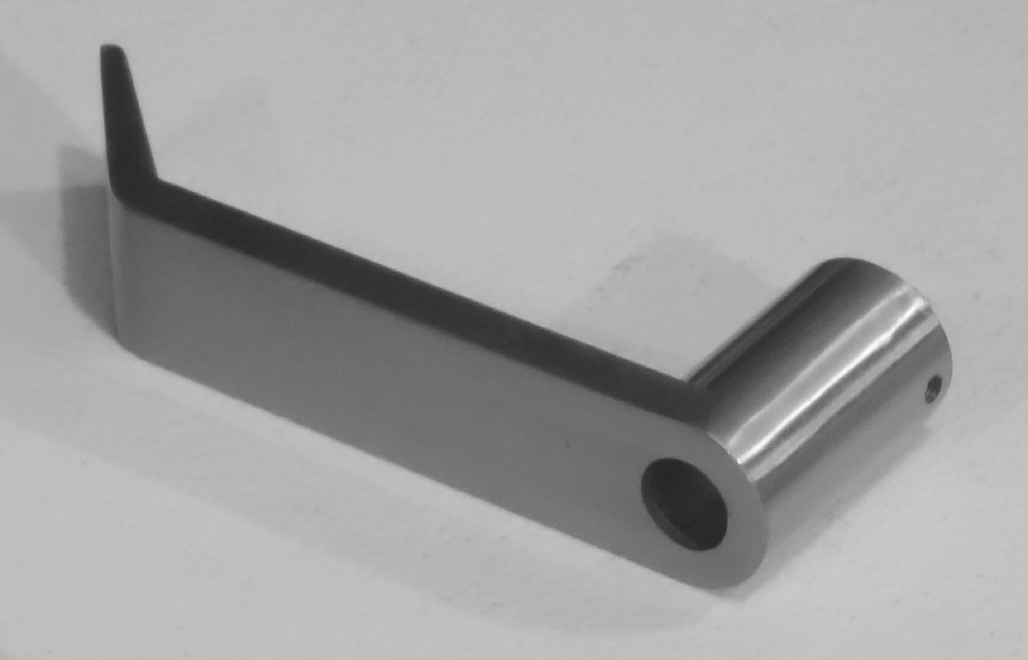 C5FS-L Satin Chrome Left-Handed Inside Lever Only