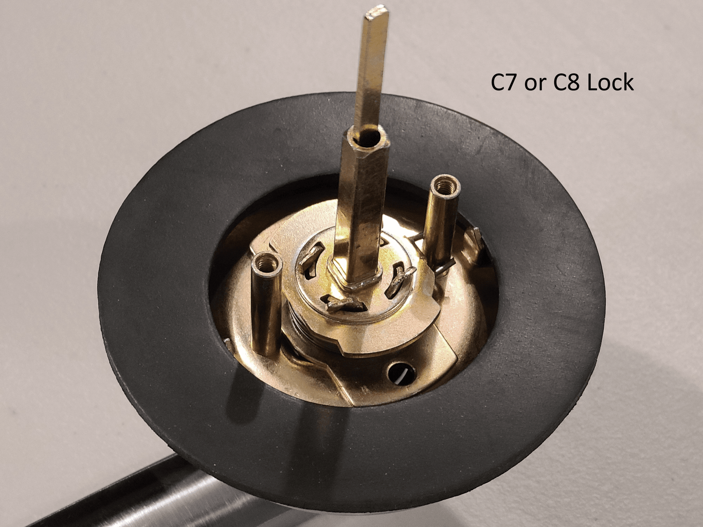 1/8" Rubber Gaskets/Spacers for Doors for C7 and C8 Locks (2x)