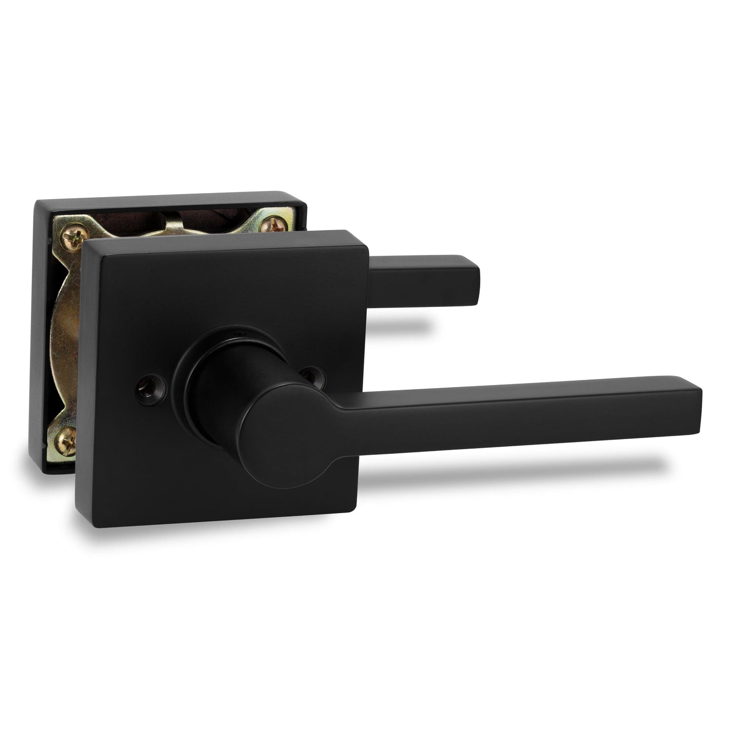 Passage Door Handle in Matte Black