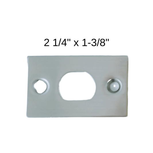 1-3/8" Latch Faceplate For Heavy Duty Indicator Lock (optional)