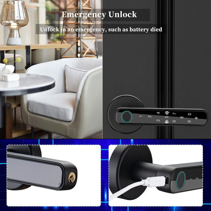 Vizilok Smart Fingerprint & Keypad Electronic Door Lock