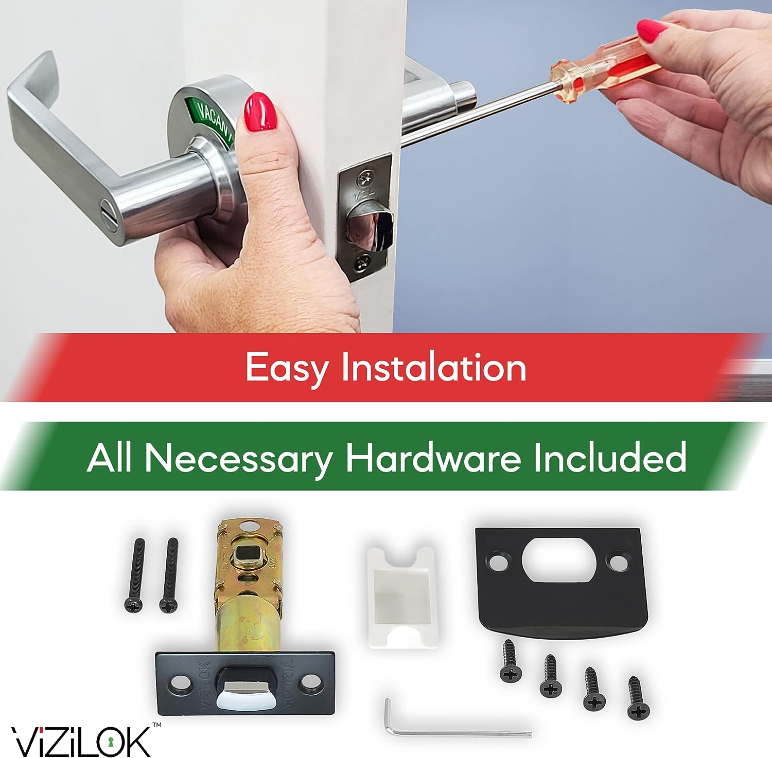 ADA Compliant Door Locks with Indicator | VIZILOK™