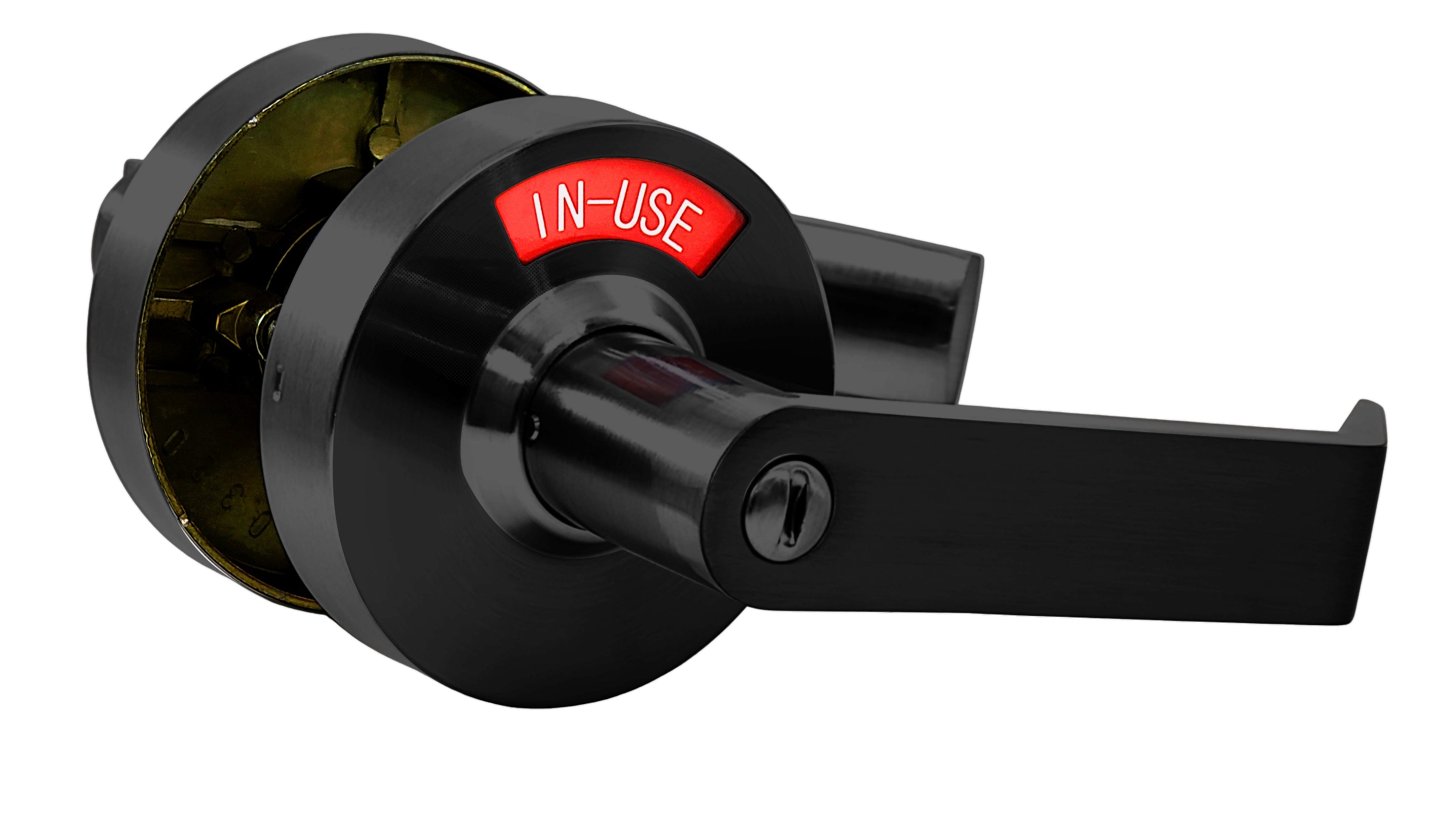 Privacy Lock with Occupancy Indicator in Satin Chrome | VIZILOK™