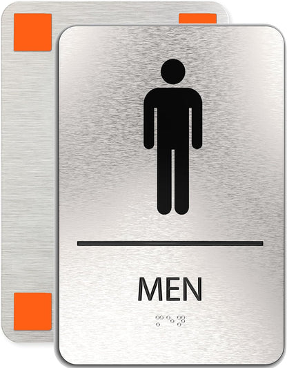 ADA Restroom Sign | Men | 6x9 inches