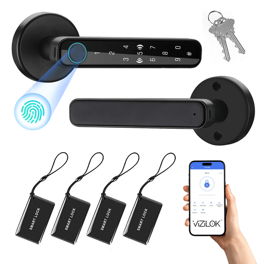 Smart Fingerprint & Keypad Electronic Door Lock