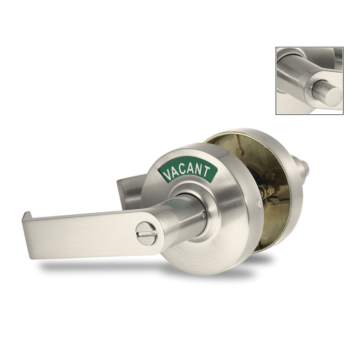 ADA Lever Handle | ADA Compliant Door Lever in Satin Nickel | VIZILOK®