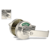 ADA Compliant Door Lever in Satin Nickel | VIZILOK™